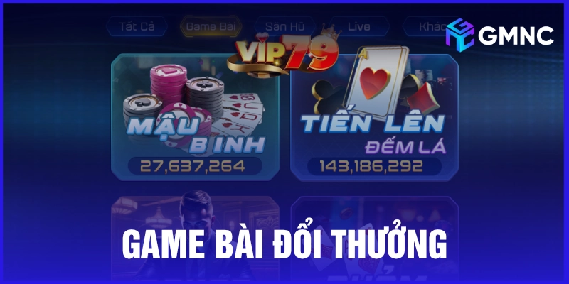 Sảnh game bài đổi thưởng