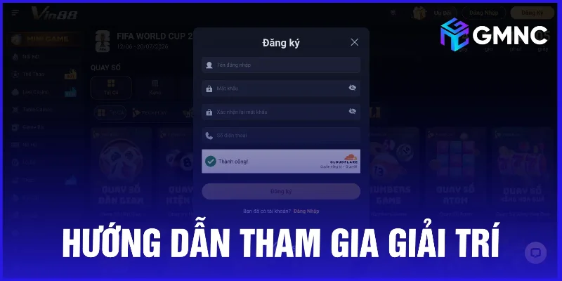 Hướng dẫn tham gia giải trí