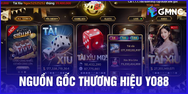 Nguồn gốc thương hiệu Yo88