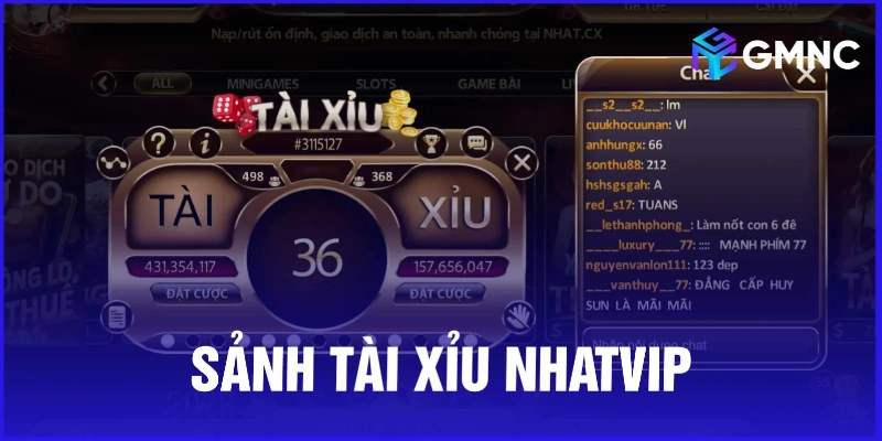 Sảnh tài xỉu Nhất VIP