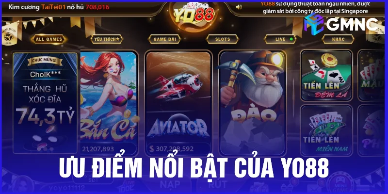 Ưu điểm nổi bật mà cổng game đang sở hữu